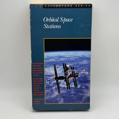 Orbital Space Stations VHS Tape  IVC Collectors Series Space Travel - Image 1 of 4