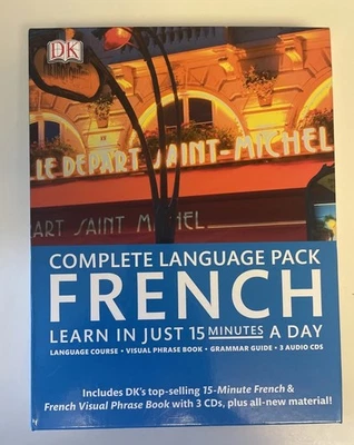 Complete Language Pack Ser.: French : Learn in Just 15 Minutes a Day by Dorling - Image 1 of 4