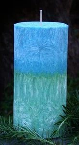200hr PROVINCIAL HERBS Lemon Lavender Thyme Rosemary Laurel SCENT NATURAL CANDLE - Picture 1 of 12