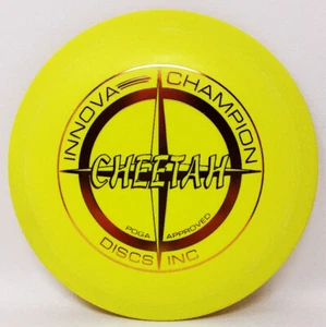 Cheetah DX First Run POGA Misprint 175g Yellow Innova New Prime Disc Golf Rare - Picture 1 of 3