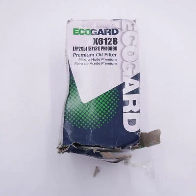 Ecogard X6128 Premium Oil Filter Fits 2011-2017 Ford F-250 - Изображение 1 из 2