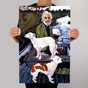 Goodfellas Dog Painting Metal Poster - Picture 1 of 3