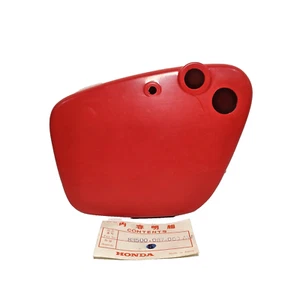 Caja de herramientas cubierta lateral roja genuina OEM HONDA C70 C50 C65 NUEVO DE STOCK P/N 83500-087-000AW - Imagen 1 de 11