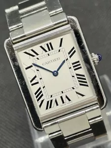 CARTIER Tank Solo LM W5200014 esfera blanca cuarzo para hombre_C0310-W006 - Imagen 1 de 10