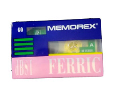 MEMOREX Blank Video Cassette | 60 min | Free Delivery