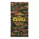 Coors Banquet Beer The Legend Since 1873 Camo 30"x60" Quick Dry Towel Multi-Col