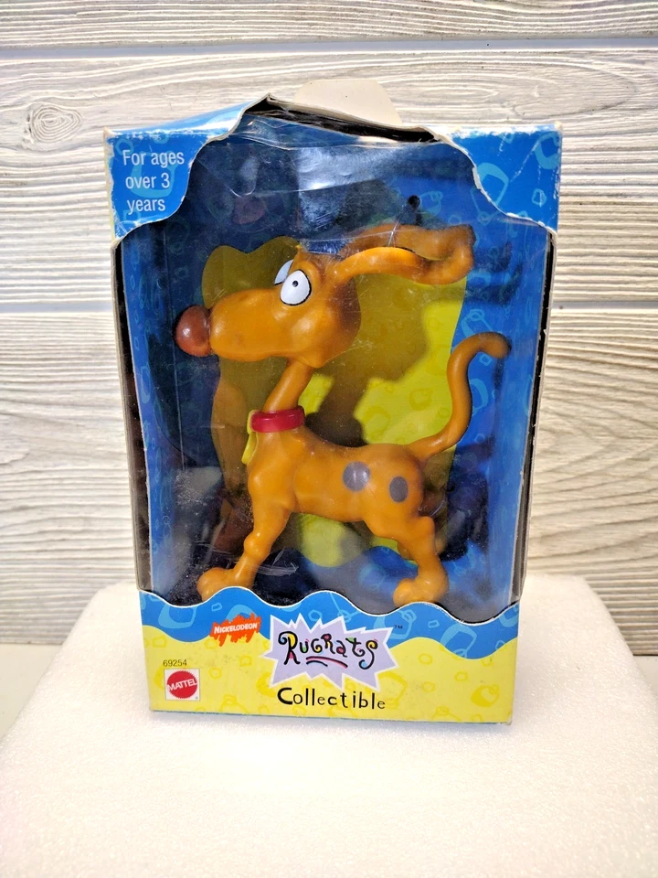 Boneco de ação 1997 Nickelodeon Mattel Rugrats Spike brinquedo colecionável cachorro - Imagem 1 de 4