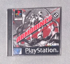 👾 ARMORINES: PROJECT S.W.A.R.M. 👾 JEU PS1 PAL EUR COMPLET CIB OBV RETROGAMING - Photo 1/3