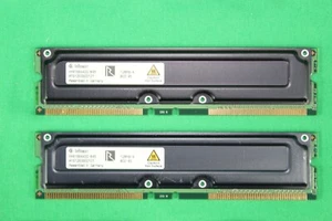 USED INFINEON GERMANY 2 X 128MB PC800-45 NON ECC, 256MB TOTAL, 128MB/4 - Picture 1 of 5