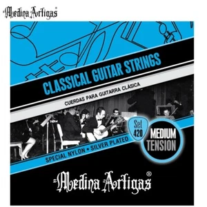 Medina Artigas 420 Silver Plated Medium Tension Classical Guitar Strings - Picture 1 of 1