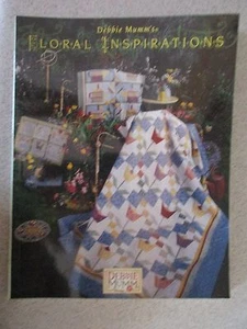 DEBBIE MUMM'S FLORAL INSPIRATION - DEBBIE MUMM - TULIPS & PANSIES QUILT BOOK - Picture 1 of 2