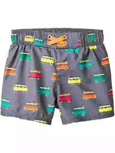 Infant Boys Gray Hippie Beach Vans Surfboard Trunks Baby Board Shorts - Picture 1 of 1