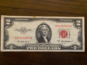 Two Dollar Bill - Red Seal - 1953 - Picture 1 of 2