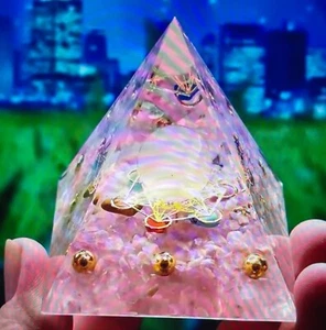 Organite Love and Compassion 2” Pyramid (P20) - Picture 1 of 3