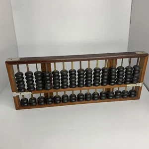 Chineses Wooden Abacus 15 Rows 105 Beads - Picture 1 of 4
