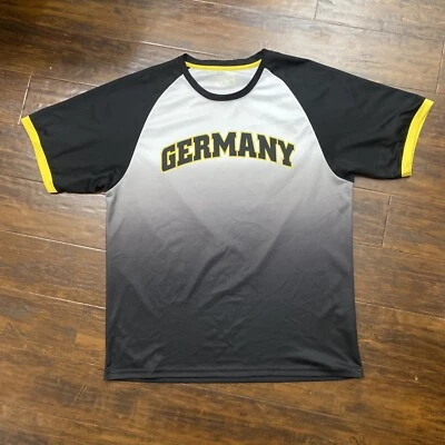 Camiseta masculina desempenho fãs de futebol da Alemanha desempenho ícone XL esportes - Imagem 1 de 4