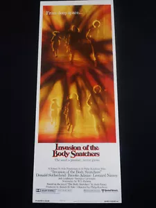  INVASION OF THE BODY SNATCHERS 1978 * RARE 14x36 MOVIE POSTER NEAR MINT UNUSED! - Picture 1 of 7