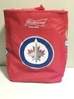 Collectible Breweriana Budweiser NHL The Winnipeg Jets Cooler Bag Red