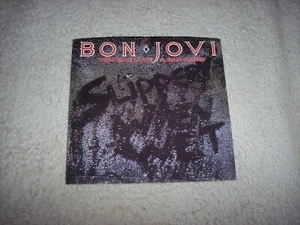 BON JOVI--YOU GIVE LOVE A BAD NAME ORIGINAL 45 PS SLEEVE ONLY NO SPLITS #564 - Imagen 1 de 2