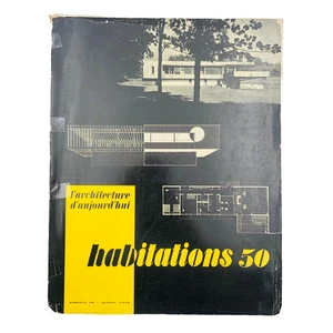 L'architecture d'aujourd'hui 30 1950 Richard Neutra Pietro Porcinai Franco Buzzi - Foto 1 di 2