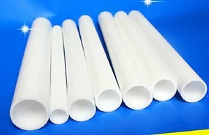 PTFE/Teflons pipe/PTFE pipe with a diameter of 16mm to 65mm, 1 white pipe - Picture 1 of 8