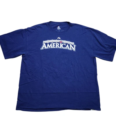 Majestic MLB American All Star Game Jersey Shirt 2XL Men Alex Rodriguez 13 GOAT - Image 1 of 4