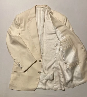 Chaqueta Abrigo Deportivo Battaglia Beverly Hills a Cuadros para Hombre 70% Cachemira 30% Seda Talla 40R Foto 1 de 4