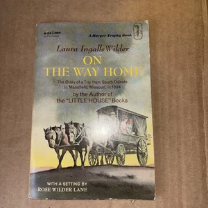 Vintage PB On the Way Home Laura Ingalls Wilder 1976 Little House on the Prairie - Picture 1 of 5
