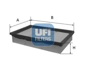 Filtro de aire Cartucho filtrante 30.396.00 UFI para BMW X3 - Imagen 1 de 1