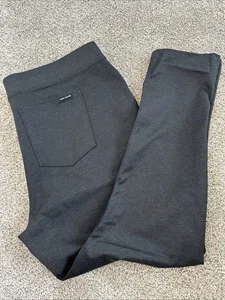 DKNY Jeans Damen Ponte Hose Stretch dunkelgrau Ankle Größe XXL Damen Taschen - Bild 1 von 7