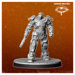 Frame Armor A  | Armor Workshop | Vermillion | D&D Wargaming 3D Printed Mini - Picture 1 of 1