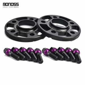 BONOSS 2Pc 15mm Hub Centric Wheel Spacers 5x112 for McLaren 720S 600LT & Bentley - Picture 1 of 12