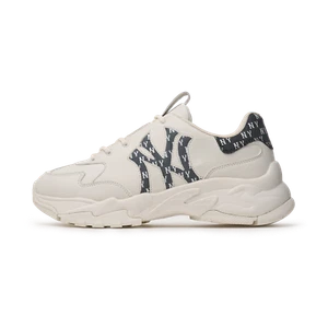 MLB BigBall Chunky Window Monogram New York Yankees Sneakers Shoes Black US 5-12 - Picture 1 of 6