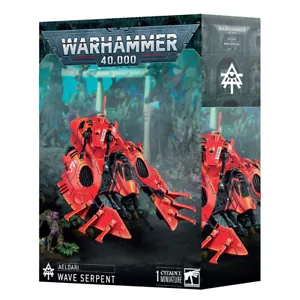 Aeldari Wave Serpent | Warhammer 40,000 Tank Miniature - Picture 1 of 1