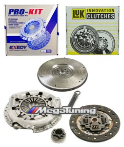 EXEDY CLUTCH KIT w/ LUK FLYWHEEL 91-99 SATURN SC SC1 SC2 SL SL1 SL2 SW1 SW2 1.9L - Picture 1 of 4
