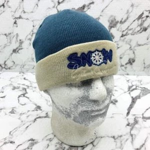 Men's RP55 Blue | Natural Cuff Casual Beanies NWT - Picture 1 of 5