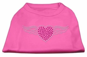 Aviator Rhinestone Dog Cat Pet Puppy Valentines Day Shirt - Picture 1 of 17