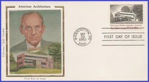 USA4 #2021 U/A COLORANO SILK FDC   Gropius House - Bild 1 von 1