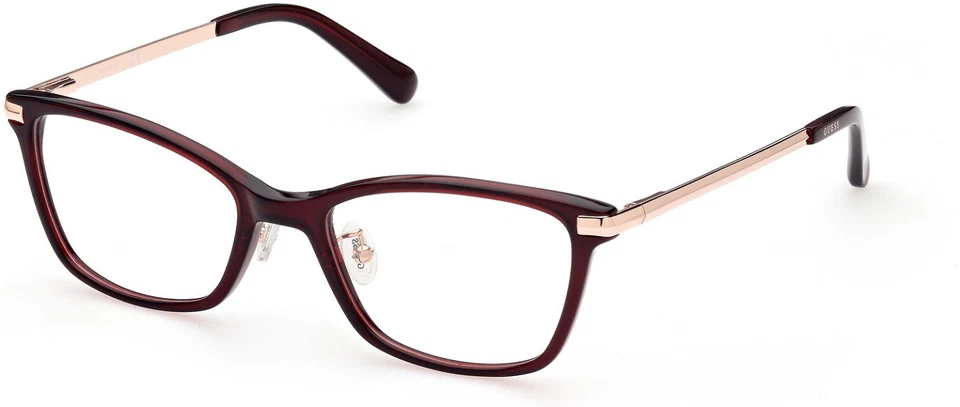 GUESS GU2890-D 069 Burgundy Cat Eye Plastic Eyeglasses Frame 53-19-140 Asian Fit - Image 1 of 1