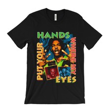 Busta Rhymes T Shirt - Put Your Hands Where My Eyes Can See - vntg 90's hip hop