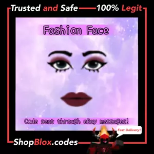 ROBLOX Celebrity Series RARO Código de Juguete Moda Código Facial⚡Enviado en Mensajes⚡ - Imagen 1 de 1