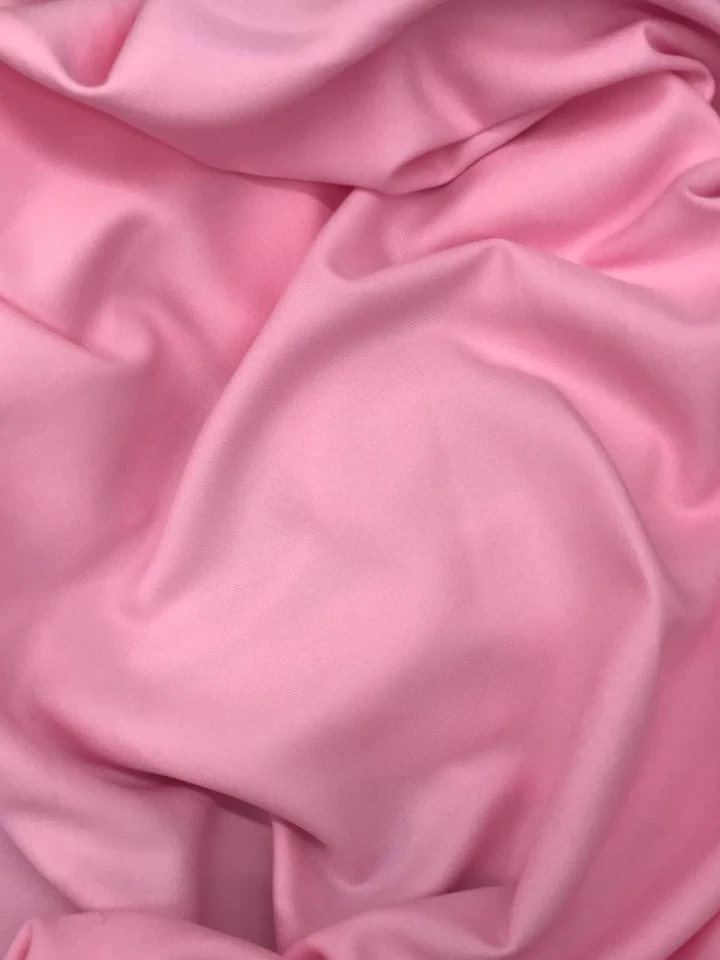 Pink  Poly Gabardine Fabric 58" wide, non-stretch by the Yard - Image 1 of 1