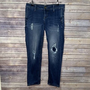 KUT FROM THE KLOTH Mid Rise ADELE Slouchy Boyfriend Jeans Denim Women's Size 4 - Picture 1 of 8