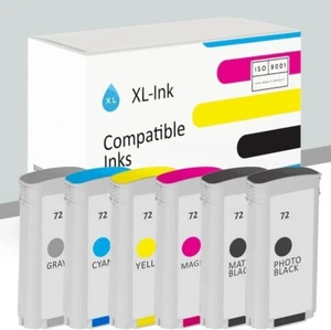Cartucce HP 72 C9370A per HP Designjet T610 T620 T770 T790 T1100 T1120 T1200 ecc - Foto 1 di 3