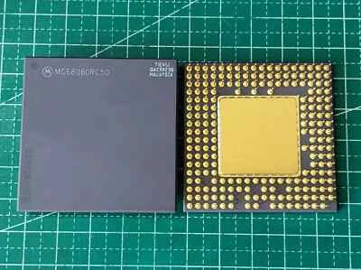 1 pc  CPU Motorola 68060 MC68060RC50 71E41J Real REV.6 - Image 1 of 3