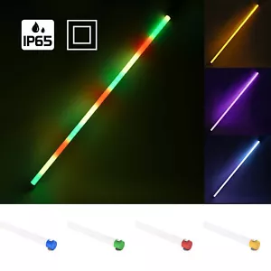 Luci tubo LED T8 2/3/4/5FT 6500K AC rosso verde blu viola ambra RGB impermeabile - Foto 1 di 24