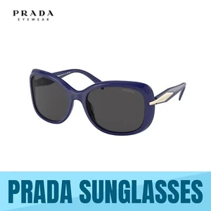 PRADA PR 04ZS 18D5S0 BALTIC MARBLE - DUNKELGRAUE GLÄSER SONNENBRILLE 57 MM AUTHENTISCH NEU - Bild 1 von 9