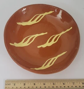 Valley Forge Reproduction Early Redware Plate - Picture 1 of 4