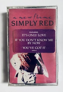 Simply Red A New Flame Cassette Tape SEALED It's Only Love You've Got It OOP NEW - Picture 1 of 3