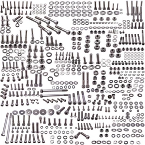 659pcs ATV Polished Stainless Steel Bolt Kit For Yamaha Banshee 350 YFZ350 2006 - Picture 1 of 12